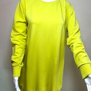 Refka Long Sleeve sweatshirt Yellow Dress